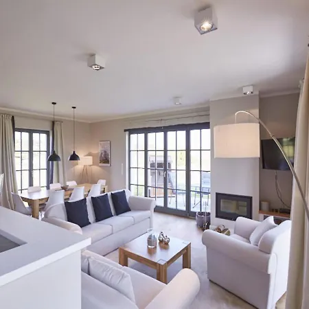 بيت للعطل Reetland Am - Luxus Reetdachvilla Mit 3 Schlafzimmern, Sauna Und Kamin E23 درانسكي