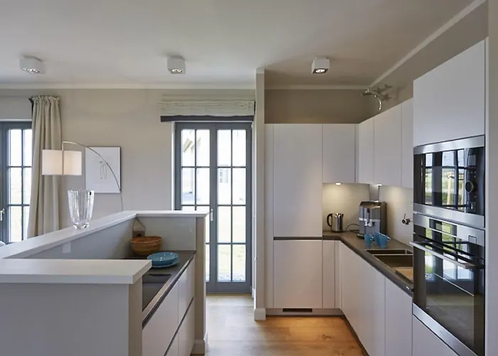 펜션 Reetland Am - Luxus Reetdachvilla Mit 3 Schlafzimmern, Sauna Und Kamin E23 *